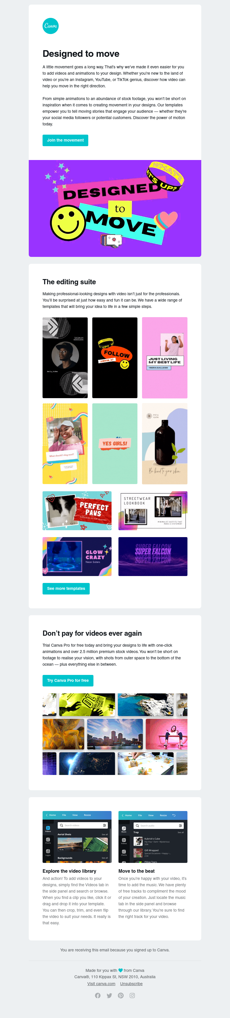 Canva - Set your ideas in motion