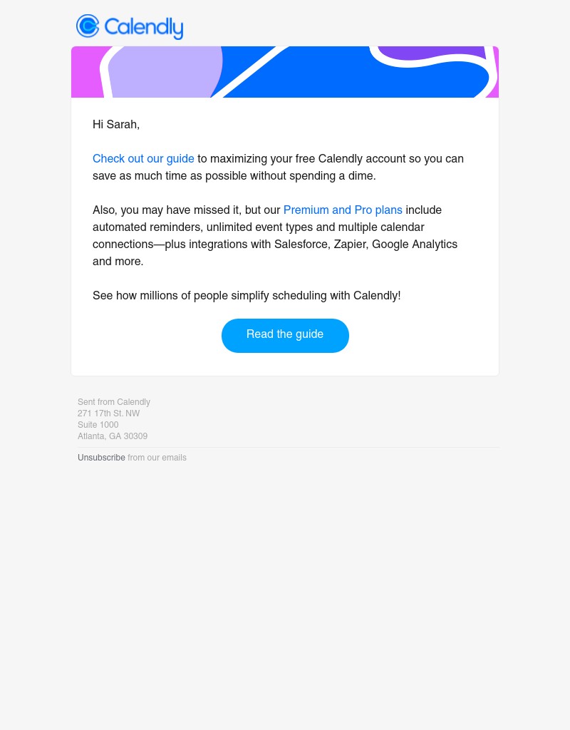 Calendly - Get the Free Calendly guide!