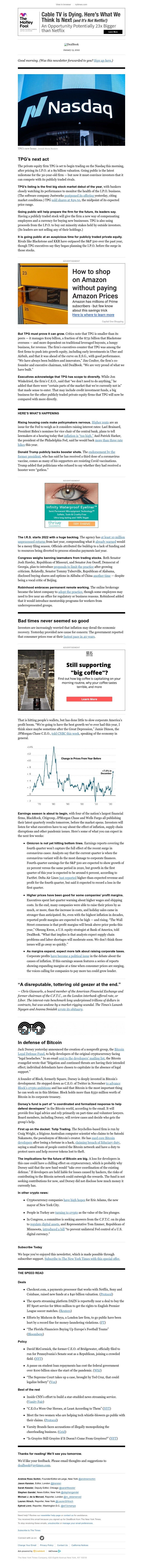 The New York Times - DealBook: The year’s first big I.P.O.
