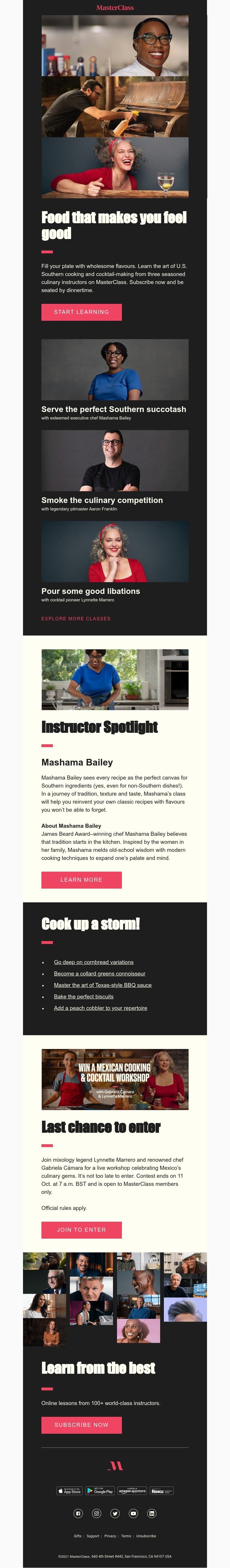  - In the mood for some U.S. Southern cooking?