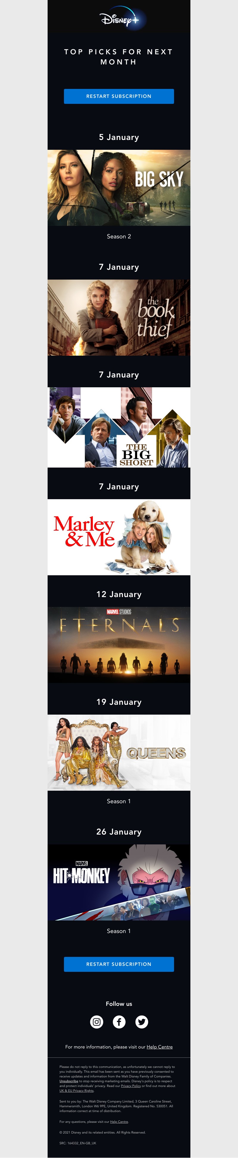 Disney+ - Coming soon to Disney+