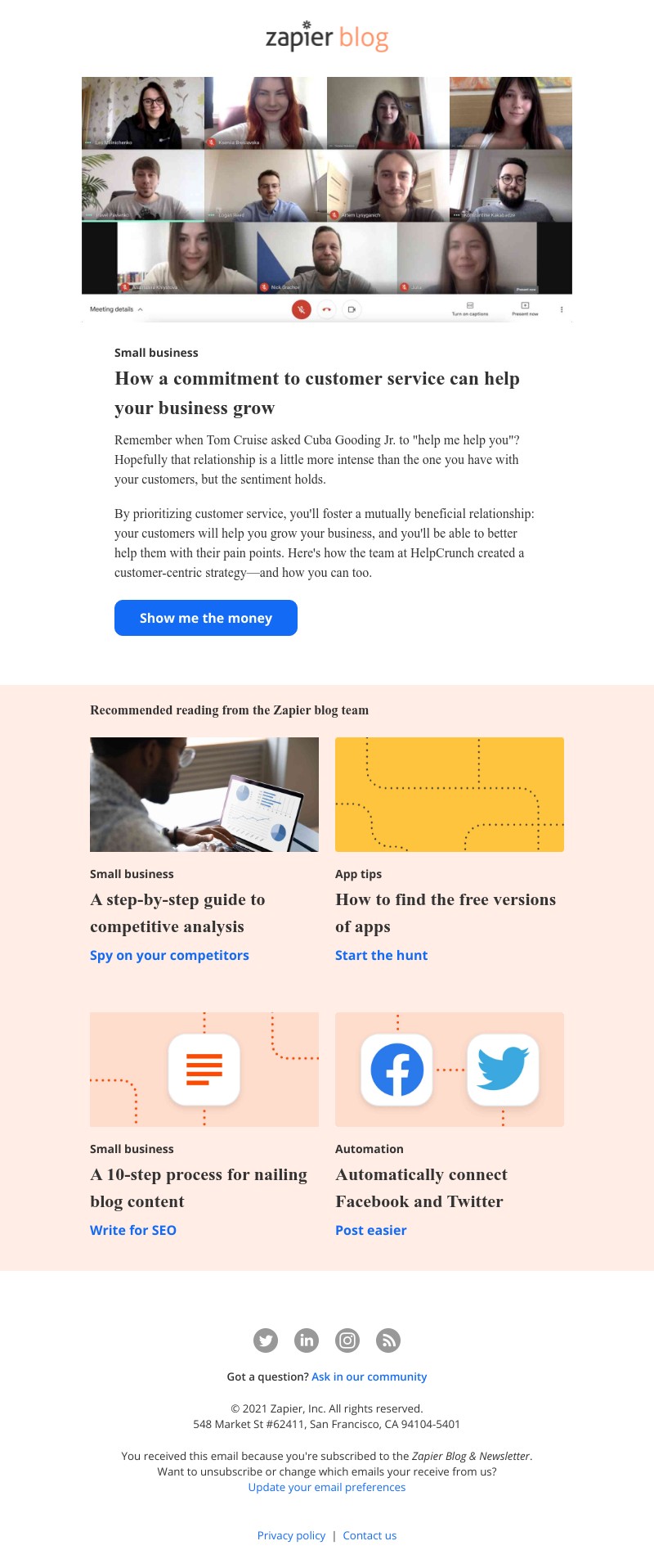 Zapier - Is your business really customer-centric?