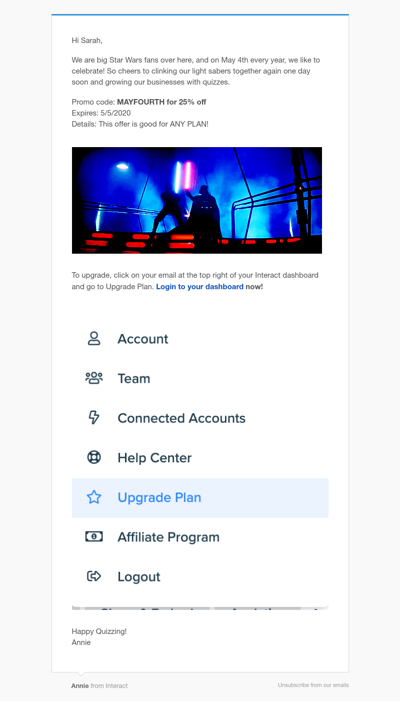 Interact - May the Fourth Be With You!