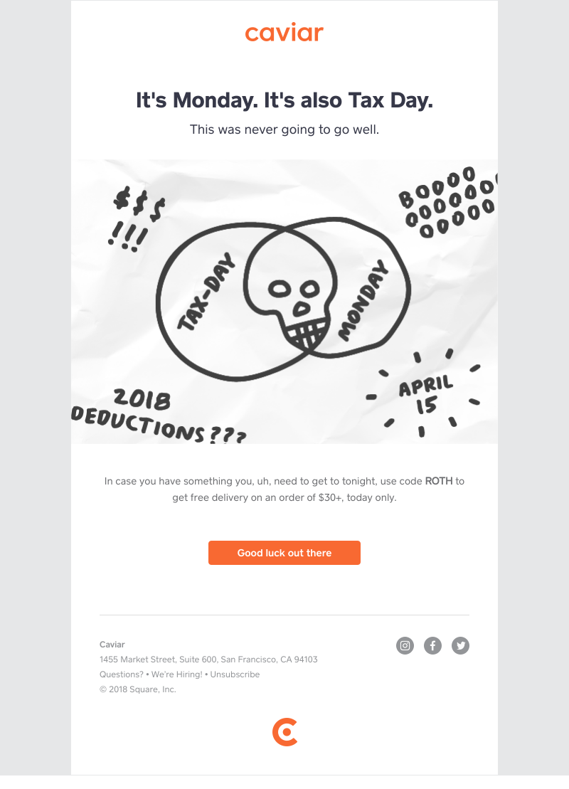  - Oh cool it's that day we all hate