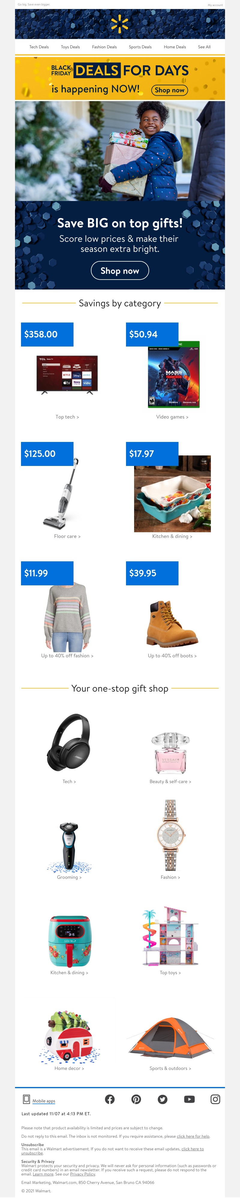 Walmart - 🎁 Shop awesome gifts for less now!