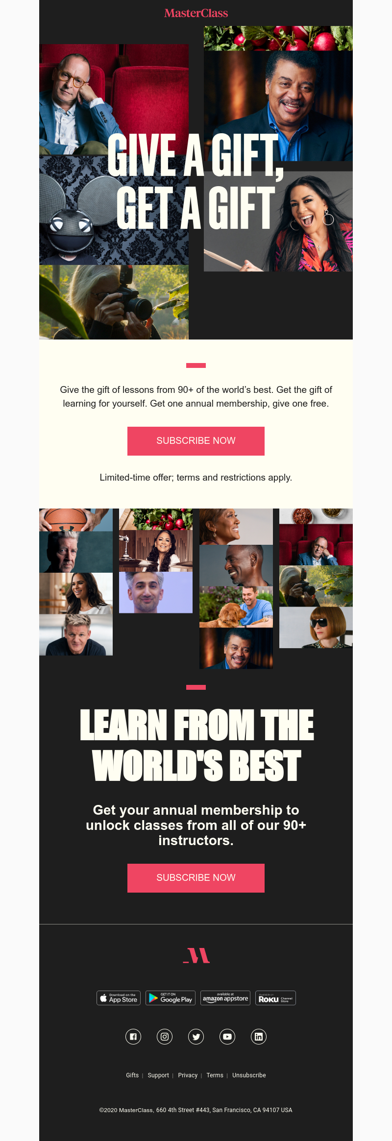  - This Black Friday: Give one. Get one free.