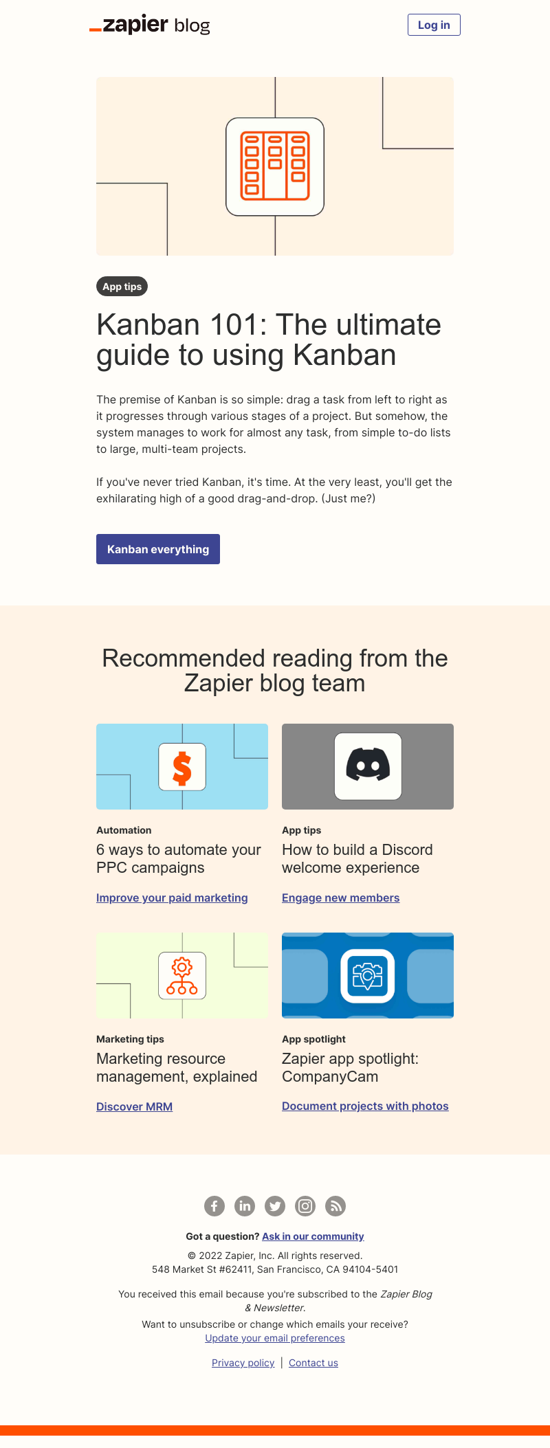 Zapier - Kanban 101