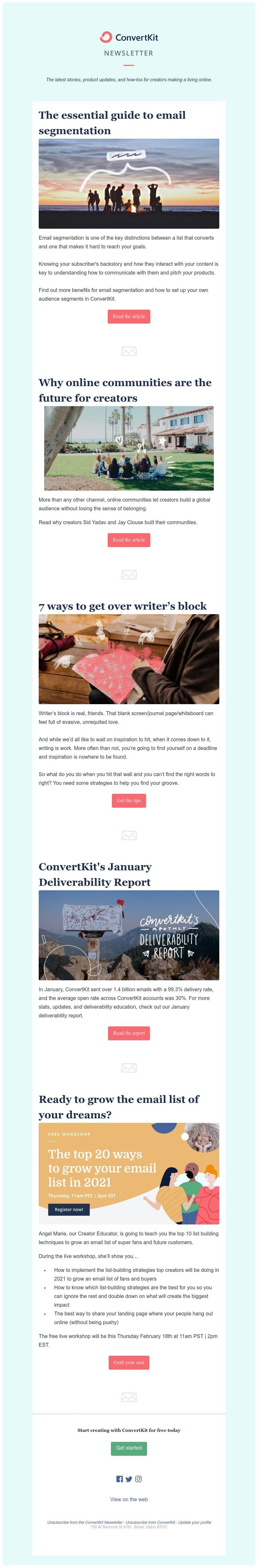 ConvertKit - [ConvertKit Newsletter] The essential guide to email segmentation