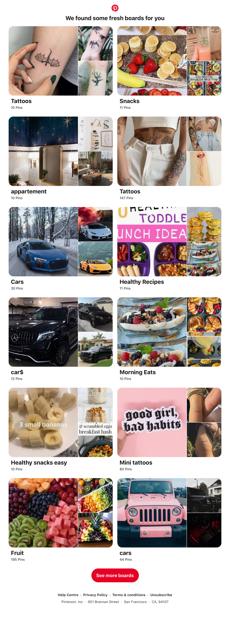 Pinterest - Hi UI Feed! Tattoos, Snacks and 12 other boards like yours