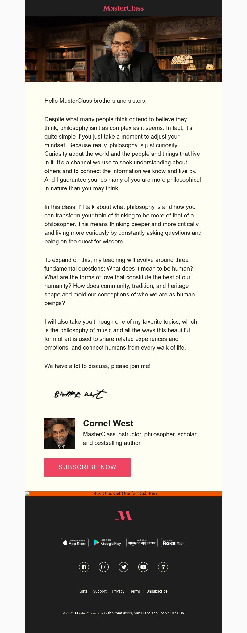  - My class on philosophy is here