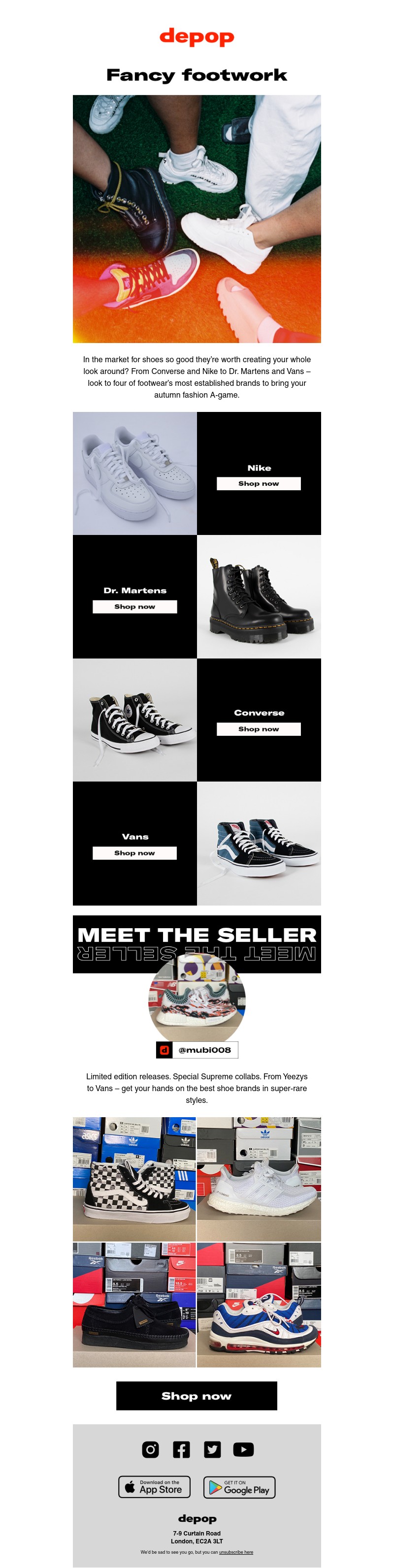 Depop - Got your autumn shoe game?