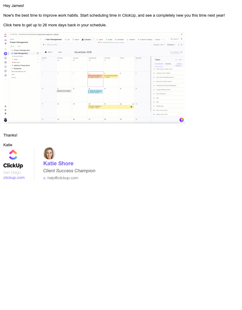 ClickUp - New , new me?