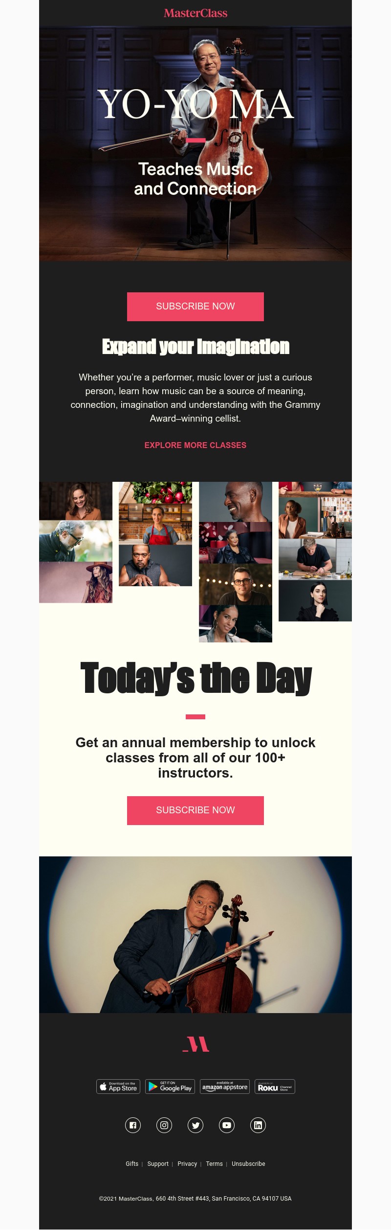  - Meet your new instructor: Yo-Yo Ma