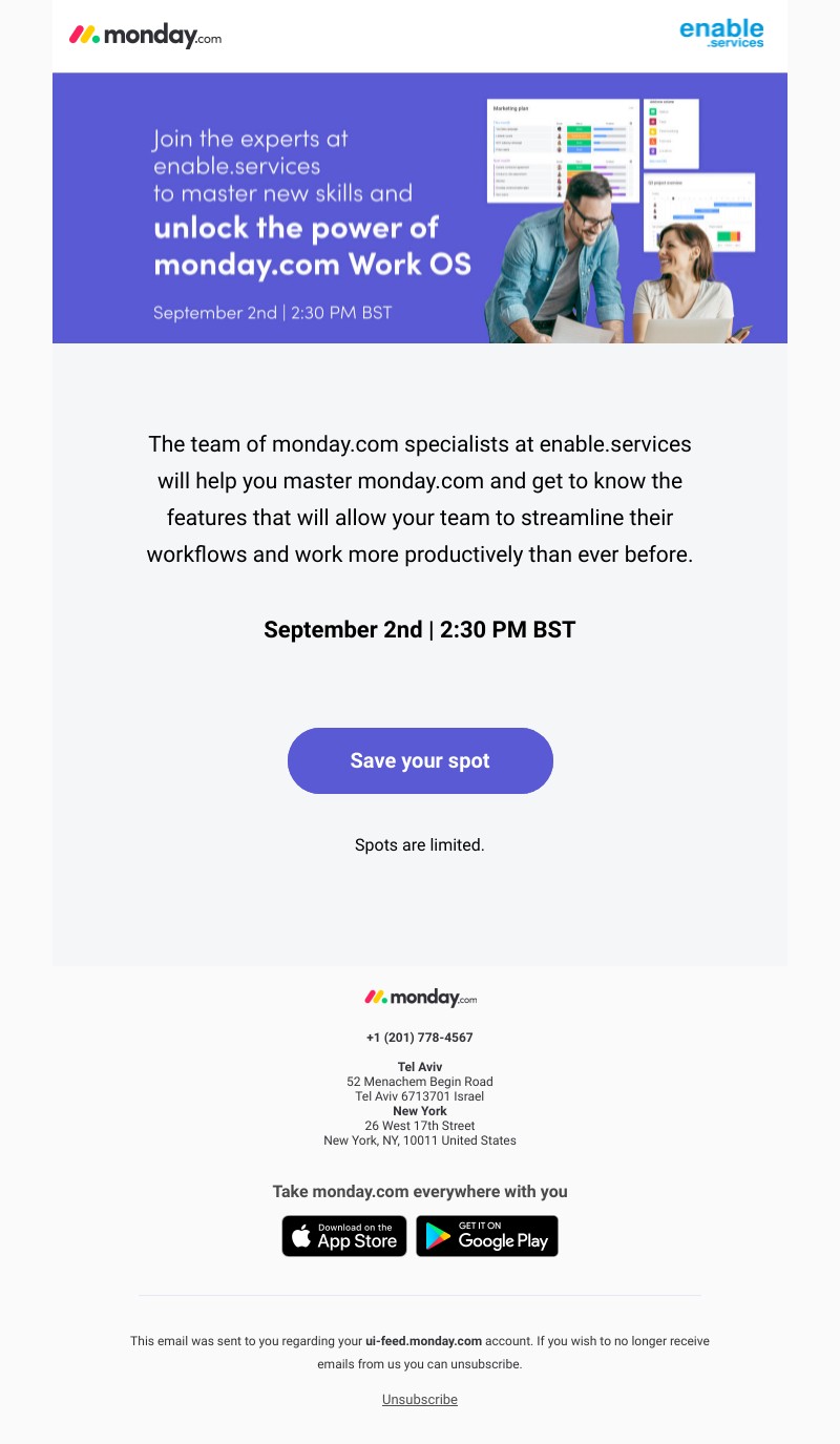 Monday - Save the date: Master monday.com with our team of experts