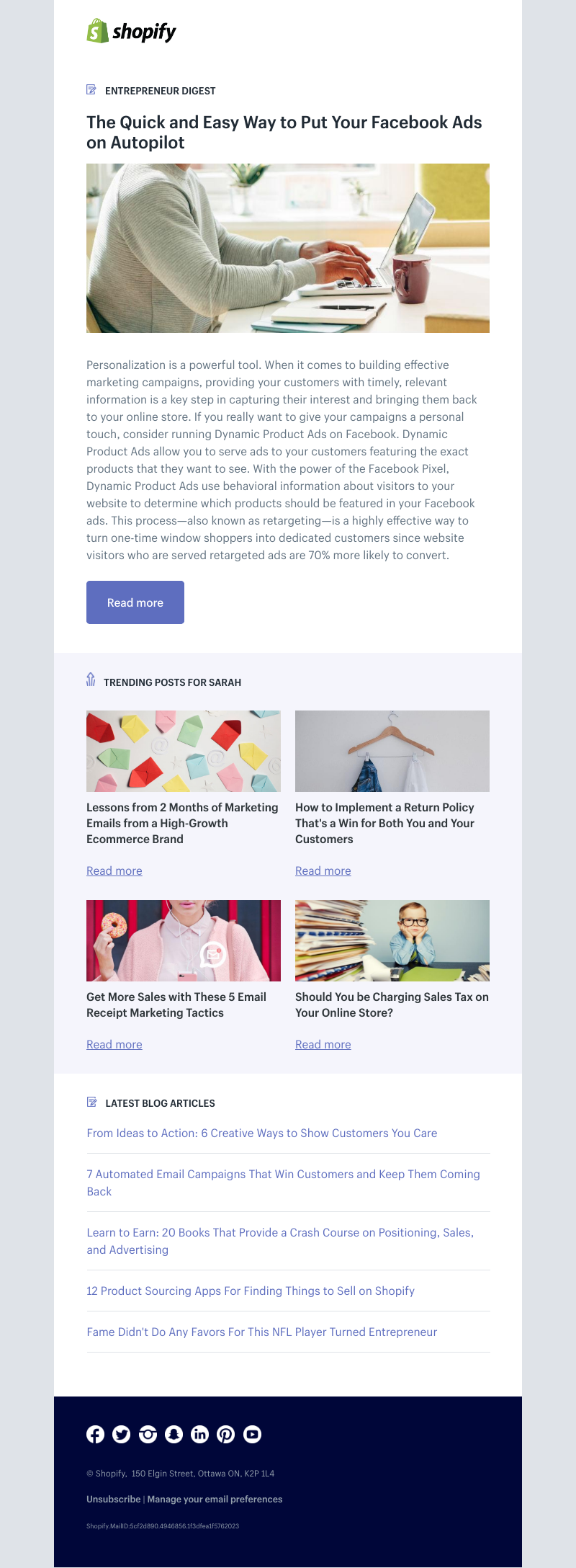 Shopify - The Quick and Easy Way to Put Your Facebook Ads on Autopilot