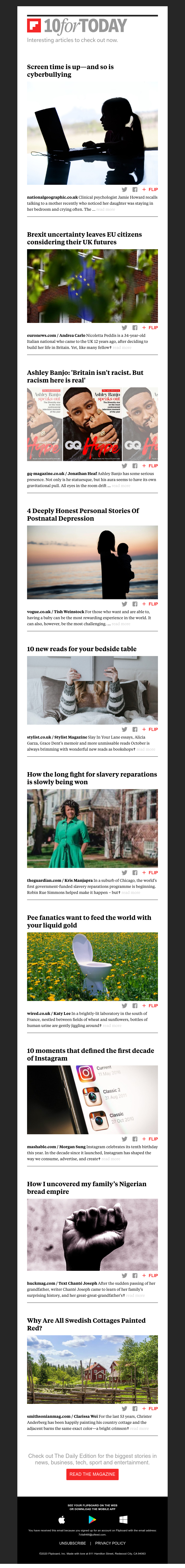 Flipboard - Screen time is up—and so is cyberbullying