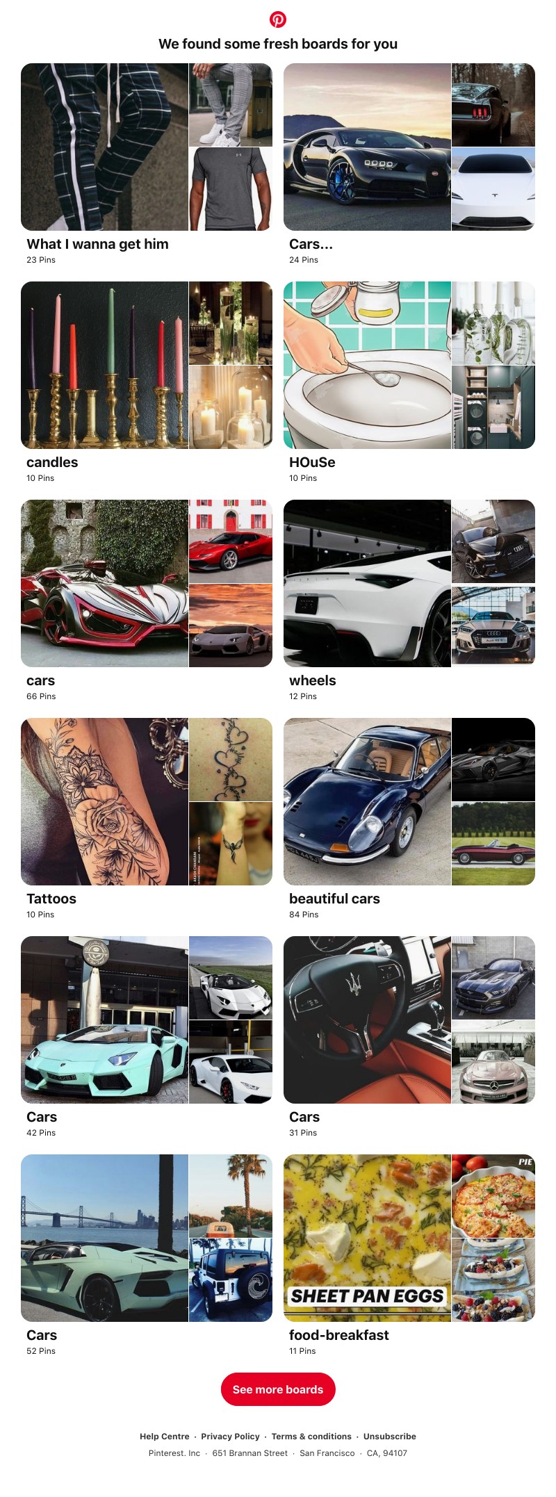 Pinterest - What I wanna get him, Cars... and 12 other boards like yours
