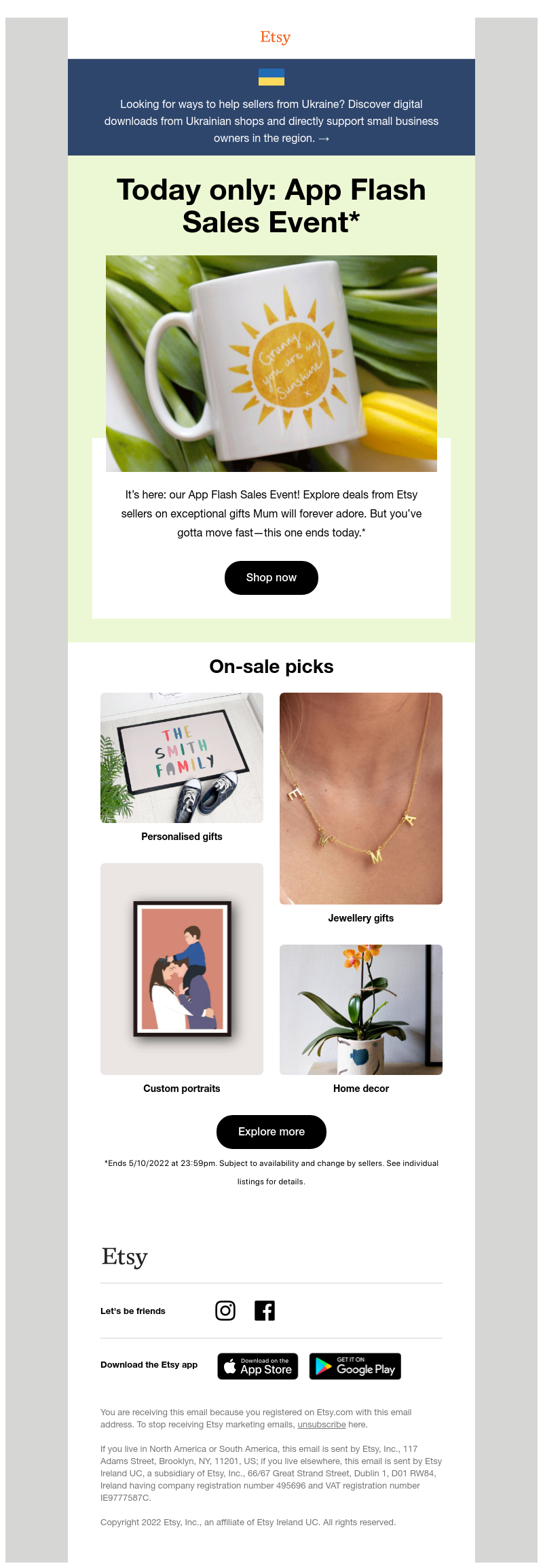 Etsy - Ok, time to save!
