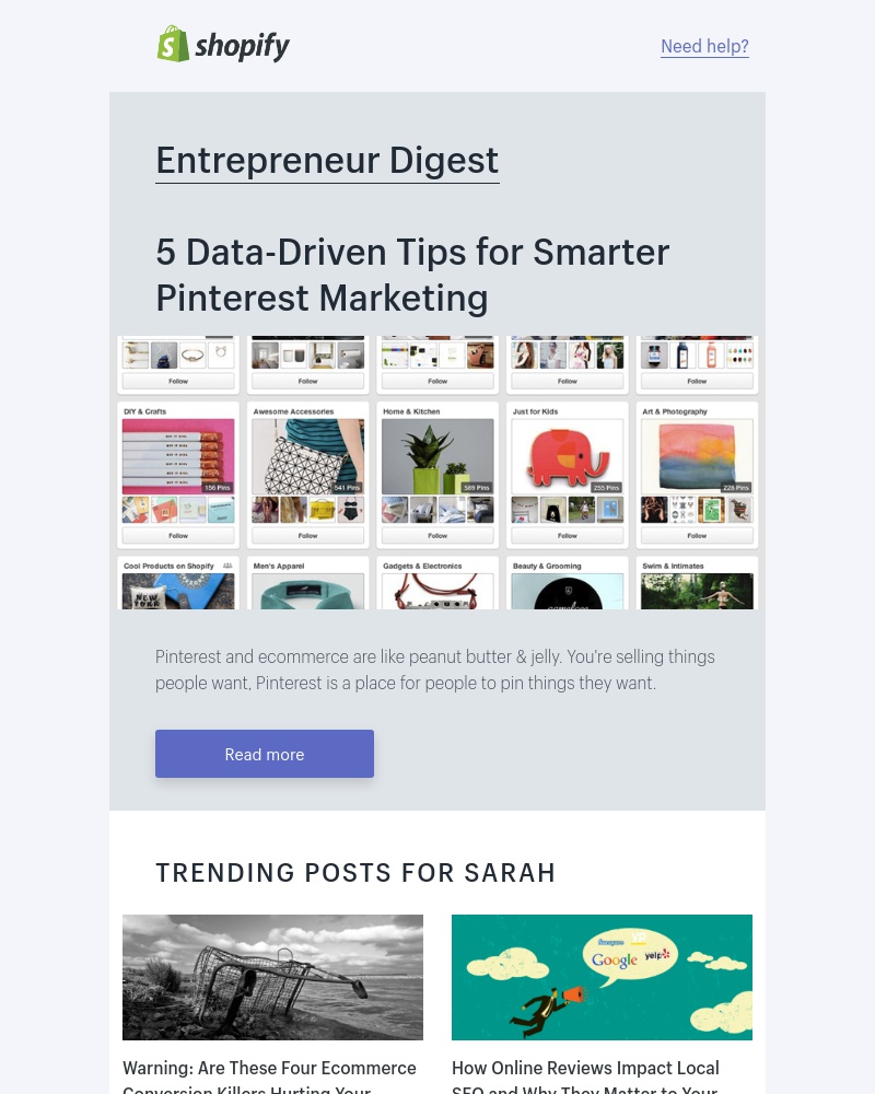Shopify - 5 Data-Driven Tips for Smarter Pinterest Marketing
