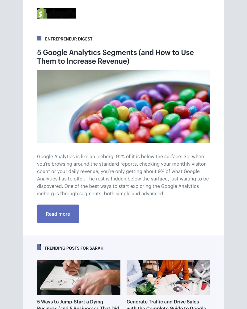 Shopify - 5 Google Analytics Segments (and How to Use Them to Increase Revenue)
