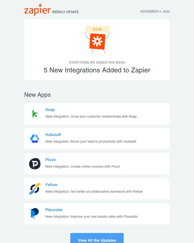 Zapier - 🚀 5 new integrations added to Zapier