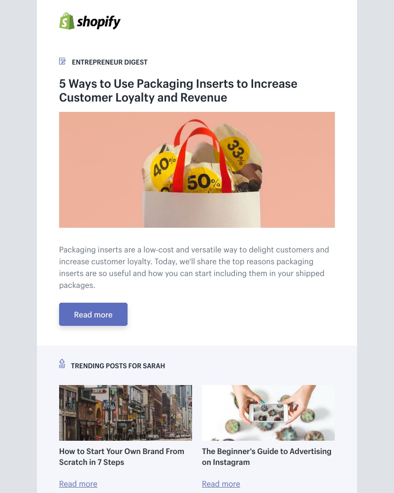 Shopify - 5 Ways to Use Packaging Inserts to Increase Customer Loyalty and Revenue