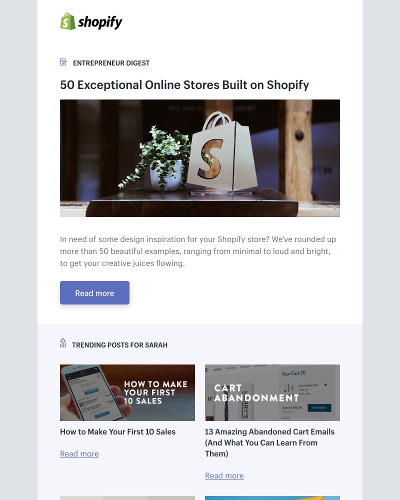 Shopify - 50 Exceptional Online Stores Built on Shopify