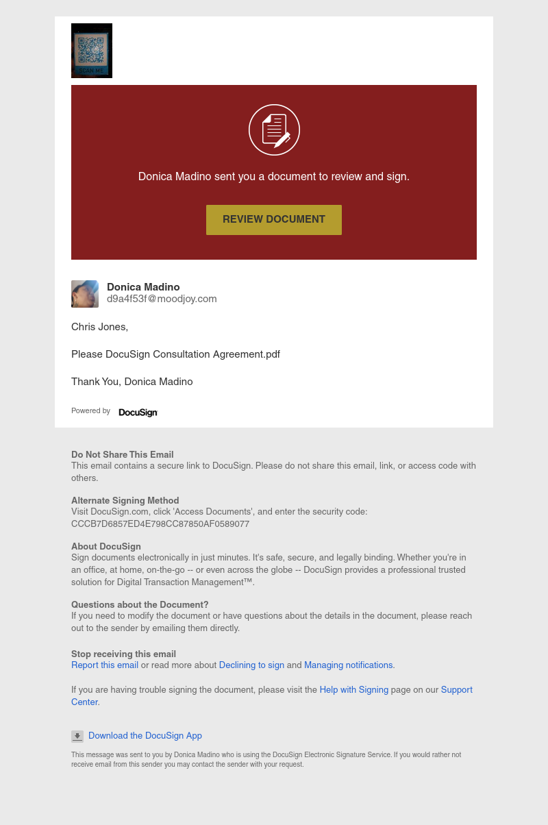  - Complete with DocuSign: Consultation Agreement.pdf