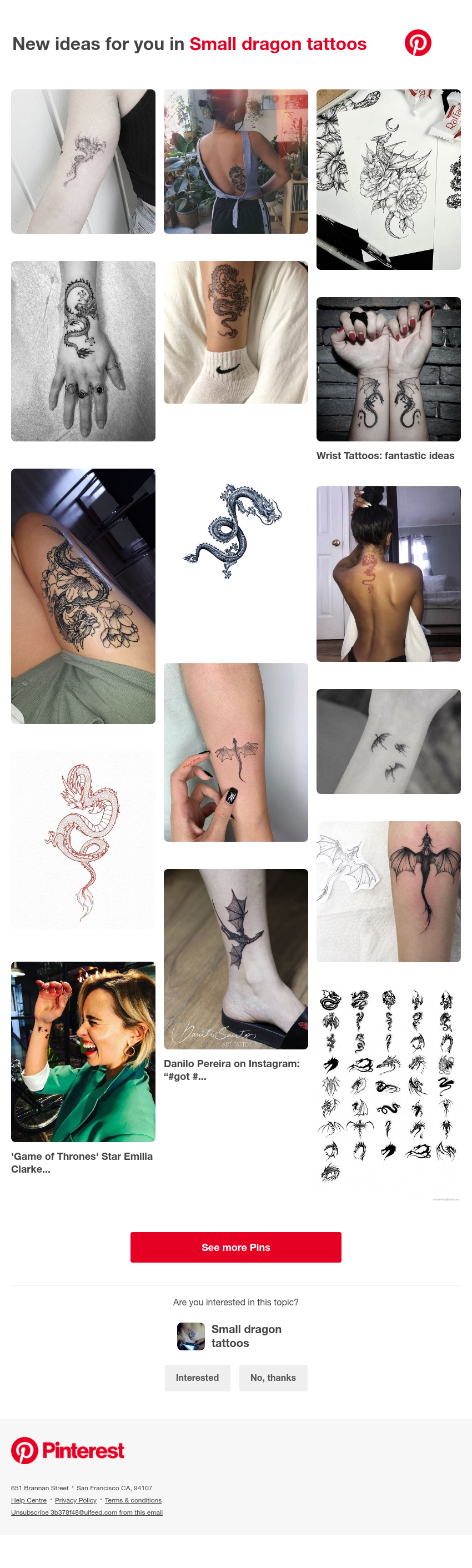Pinterest - 📌 16 Small dragon tattoos Pins to check out