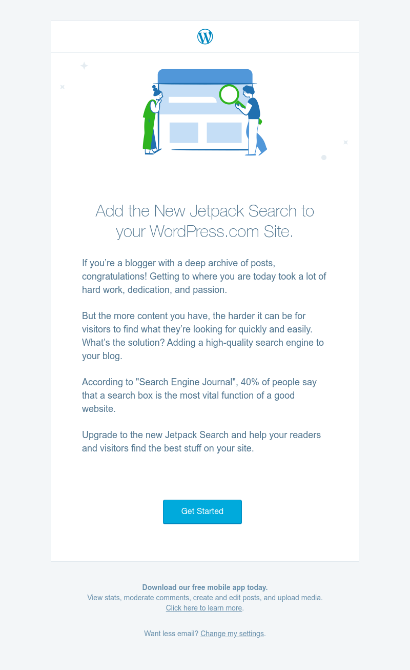 WordPress - Add Jetpack Search to your WordPress.com Site