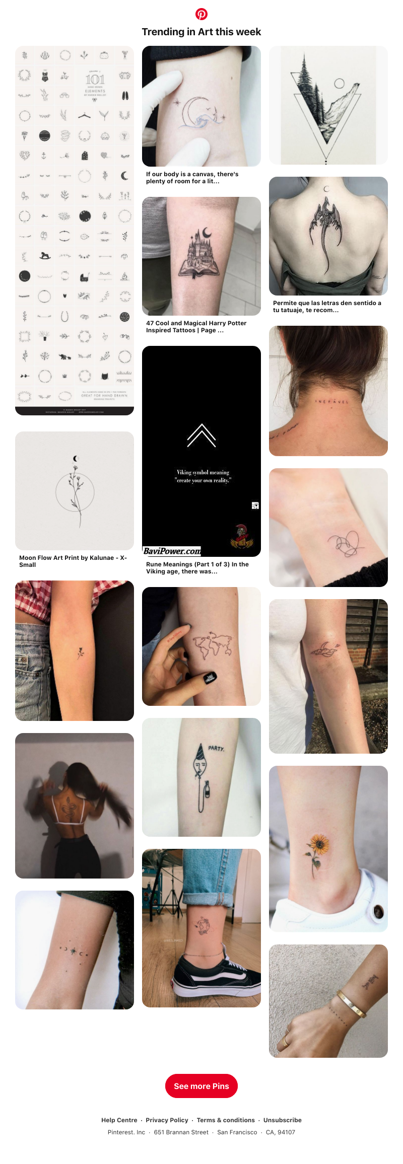 Pinterest - 📌 Tattoos, Minimal tattoo and more Pins trending on Pinterest