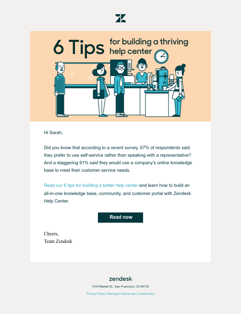 Zendesk - Help your customers help themselves