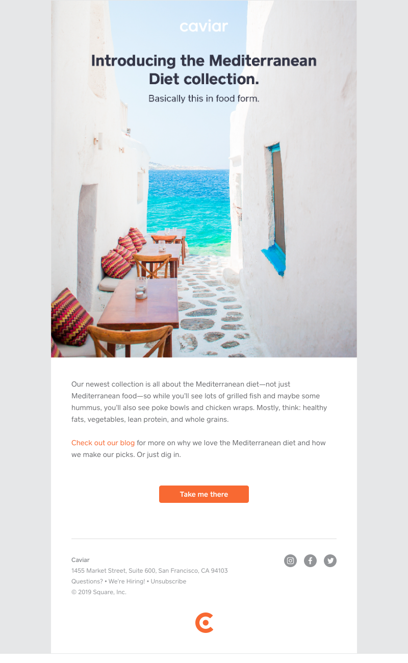  - The Mediterranean diet, now a collection