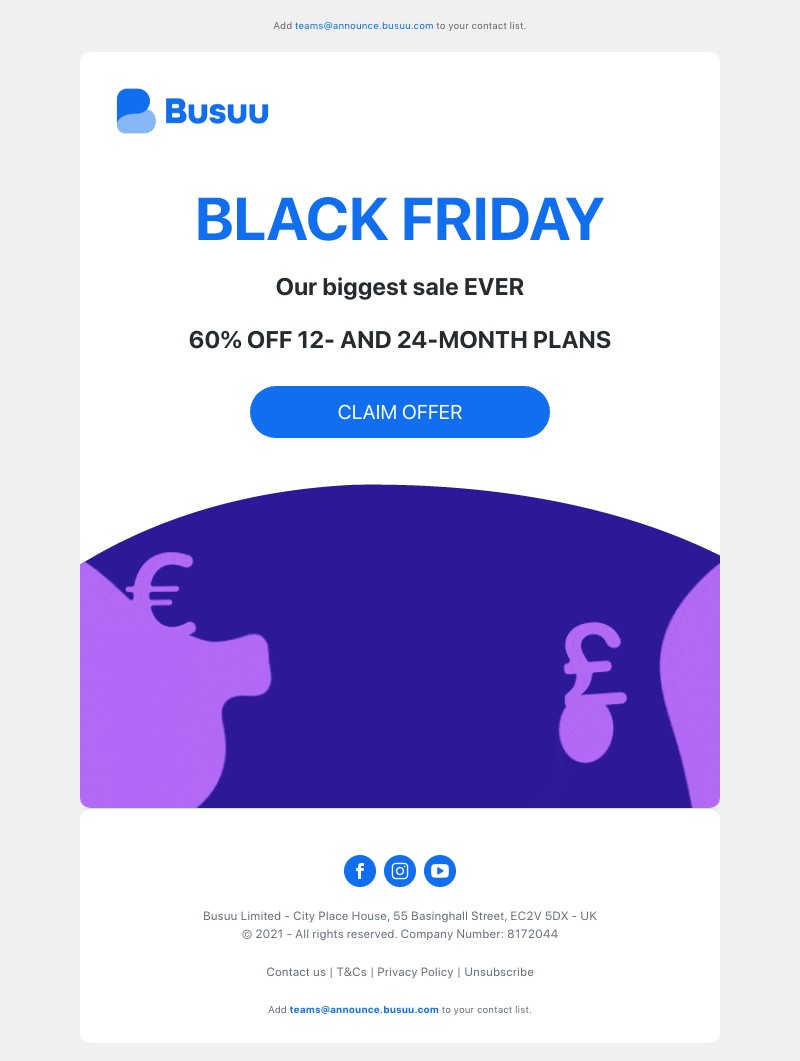 Busuu - ⚡ Our biggest sale ever ⚡