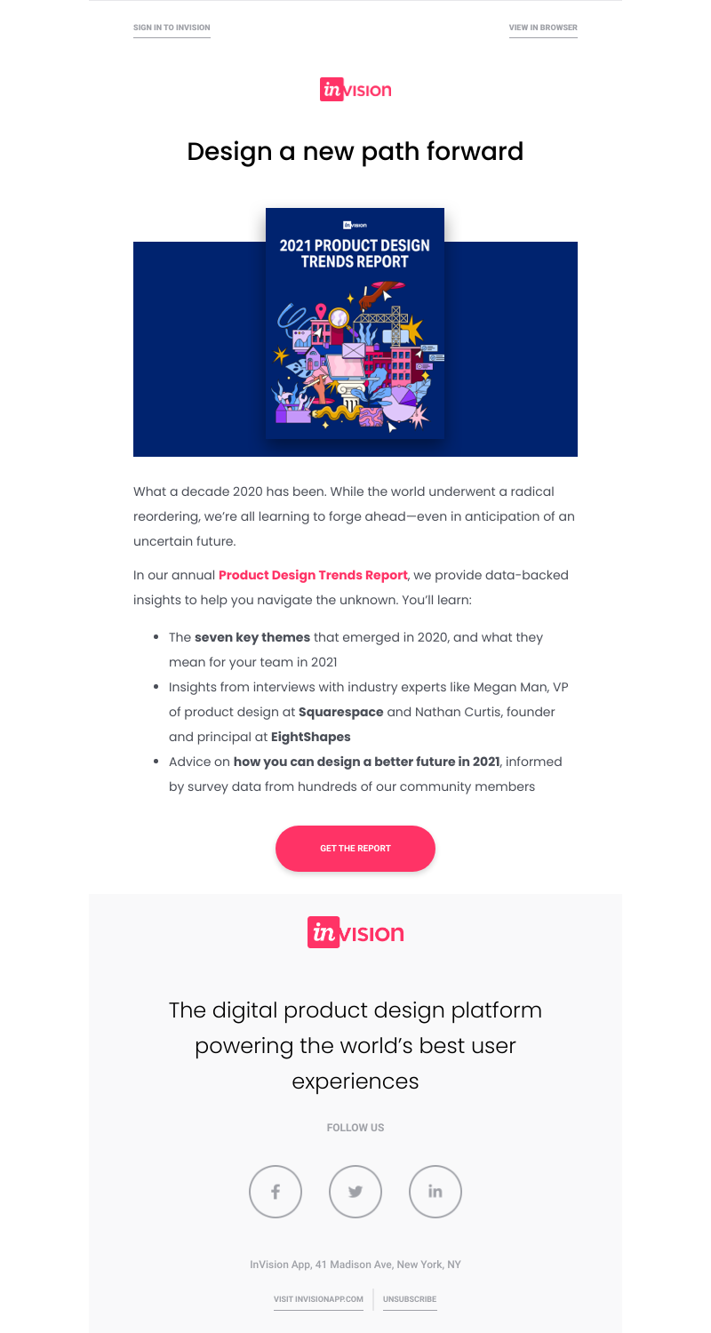 InVision - New release: 2021 Product Design Trends Report