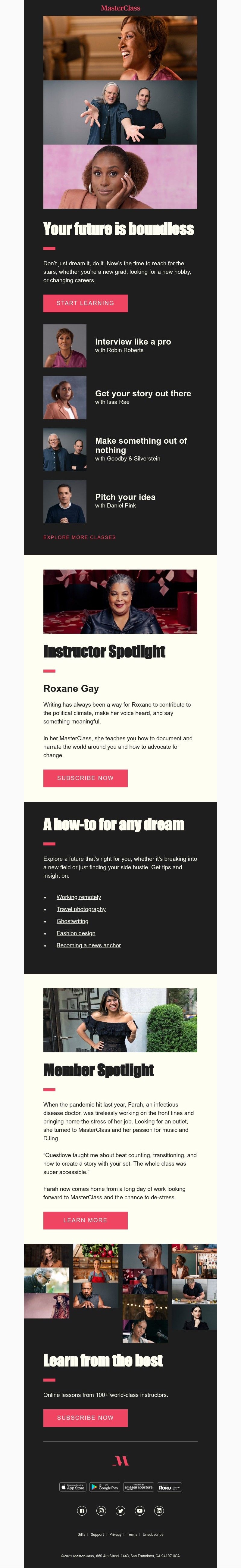  - Make that dream a reality