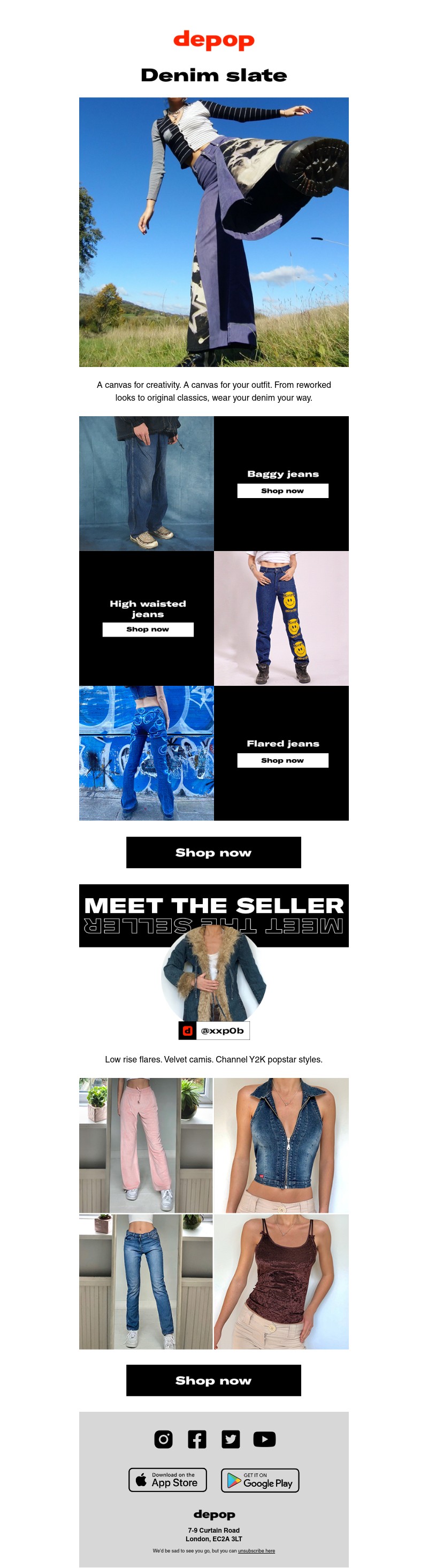 Depop - Denim done your way