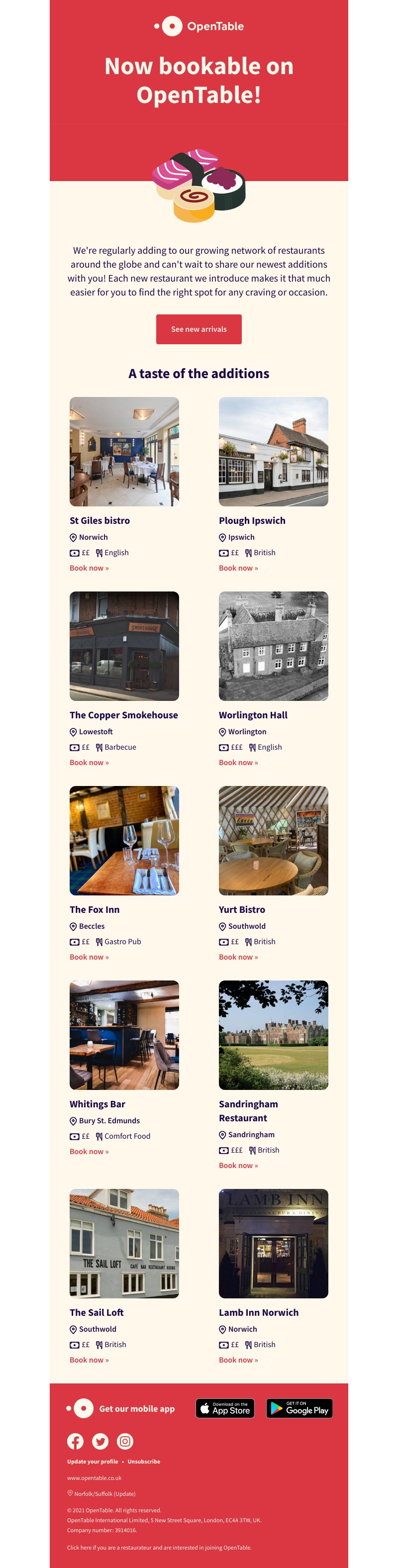 OpenTable - Meet OpenTable's newest restaurants