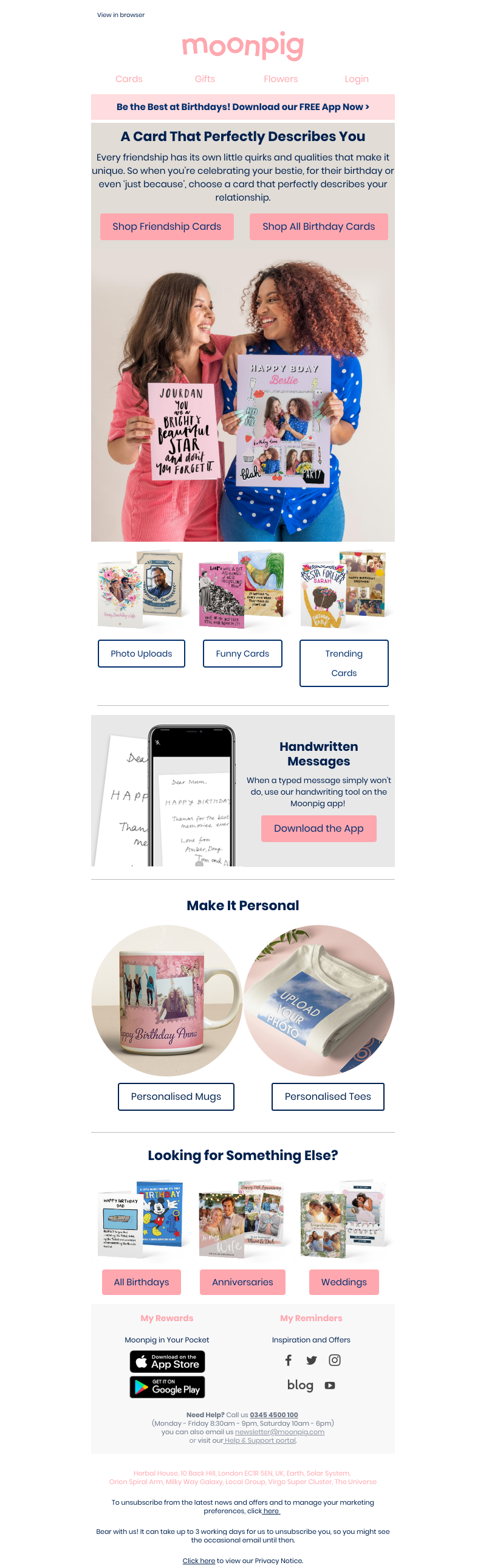 Moonpig - 😍 To you, BFF
