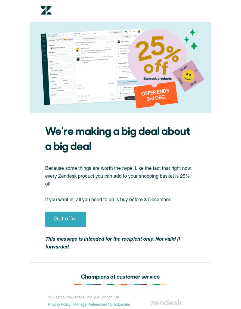 Zendesk - Zendesk Suite is on sale. And so much more.