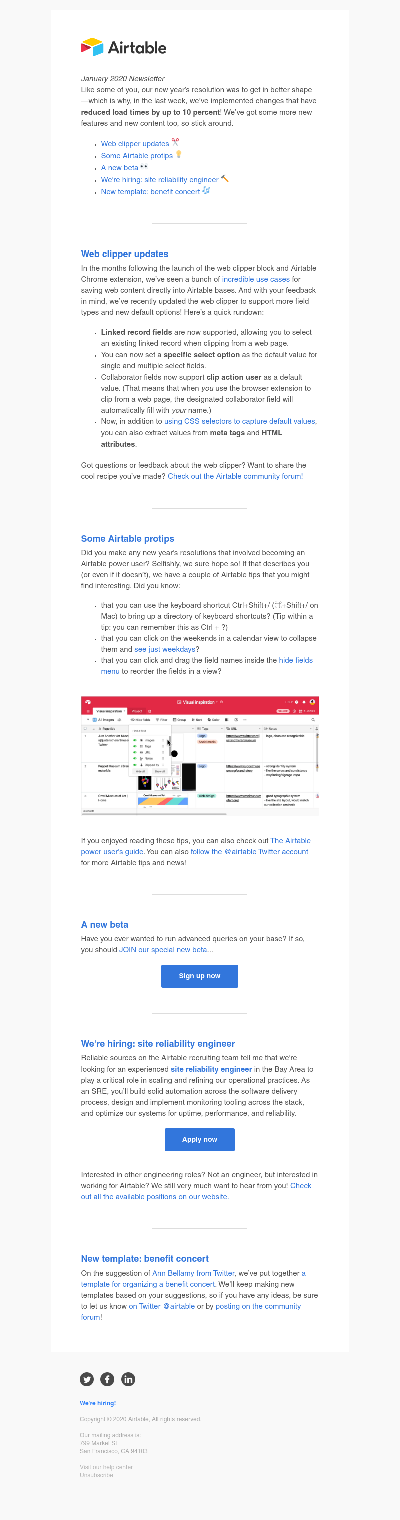 Airtable - New year, new features, faster Airtable