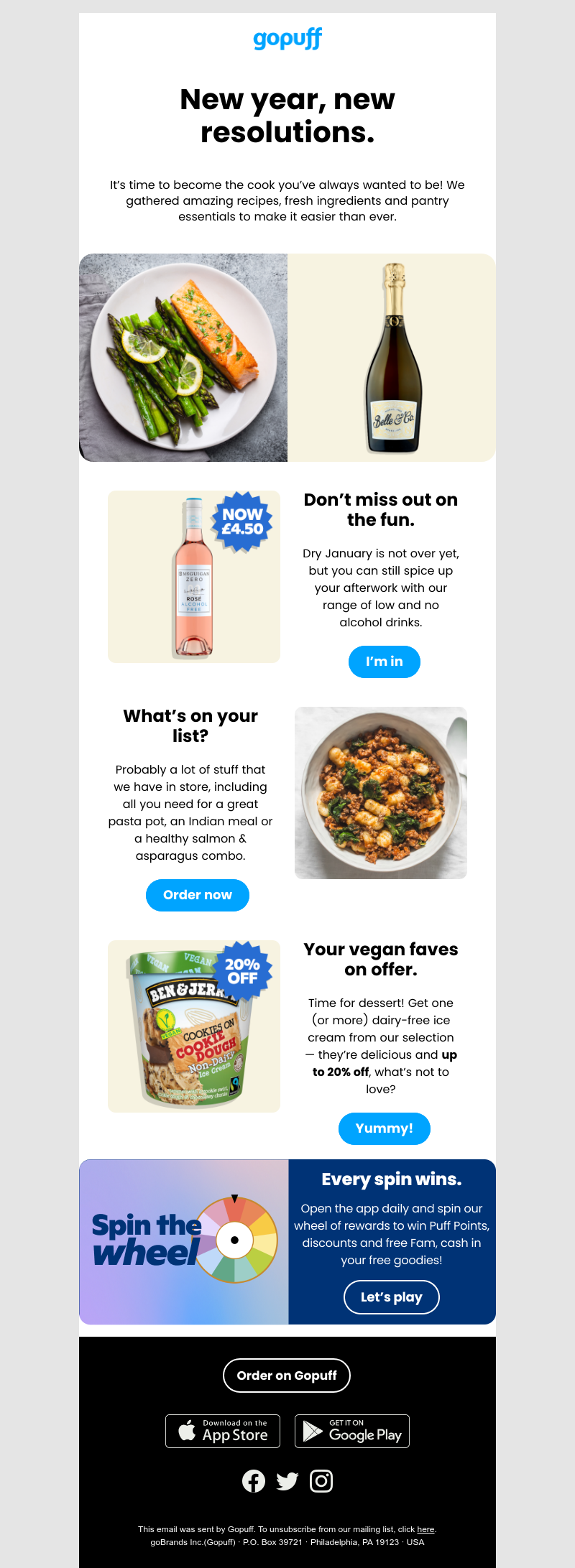Gopuff - Upgrade your home-cooked meals 🍳
