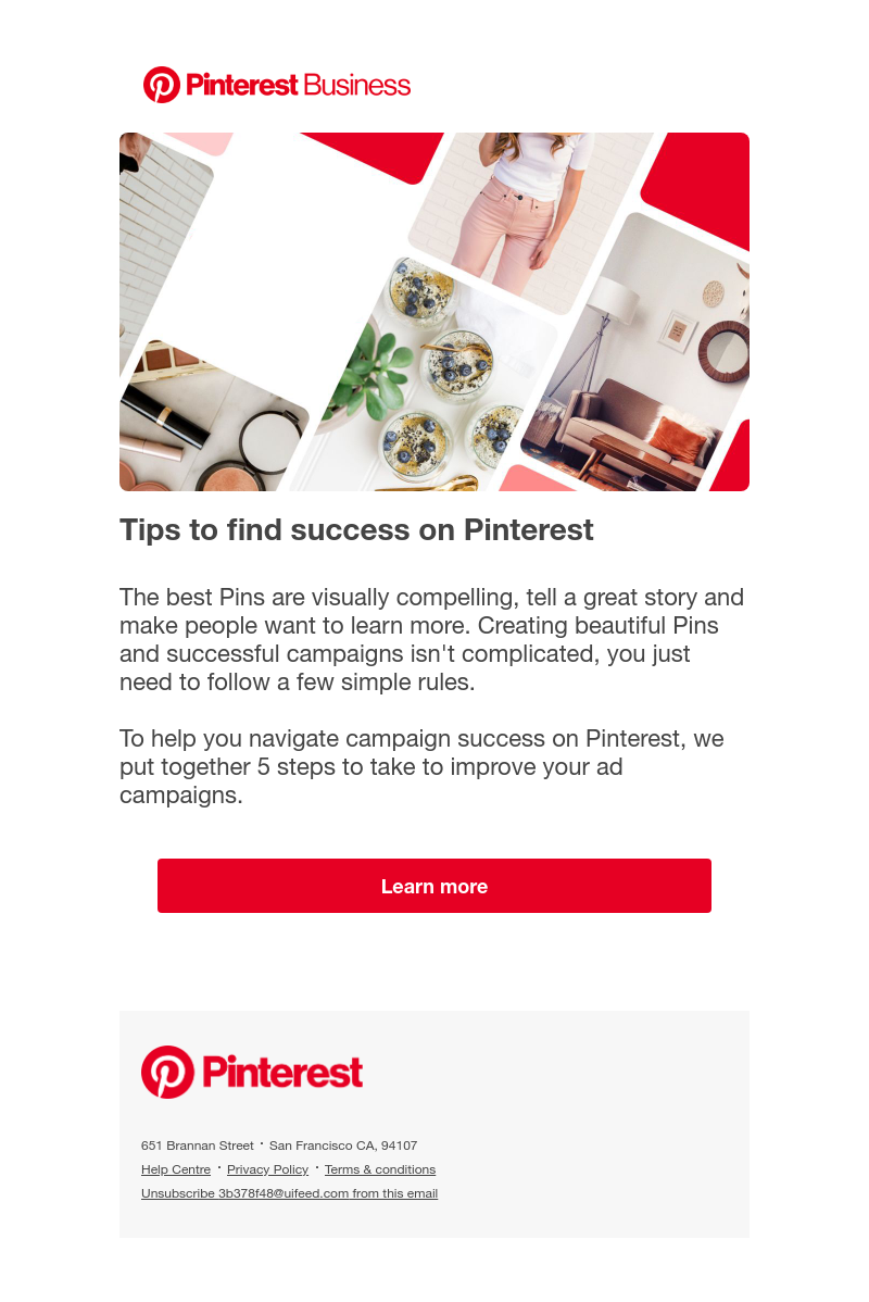 Pinterest - 5 tips to create winning campaigns on Pinterest