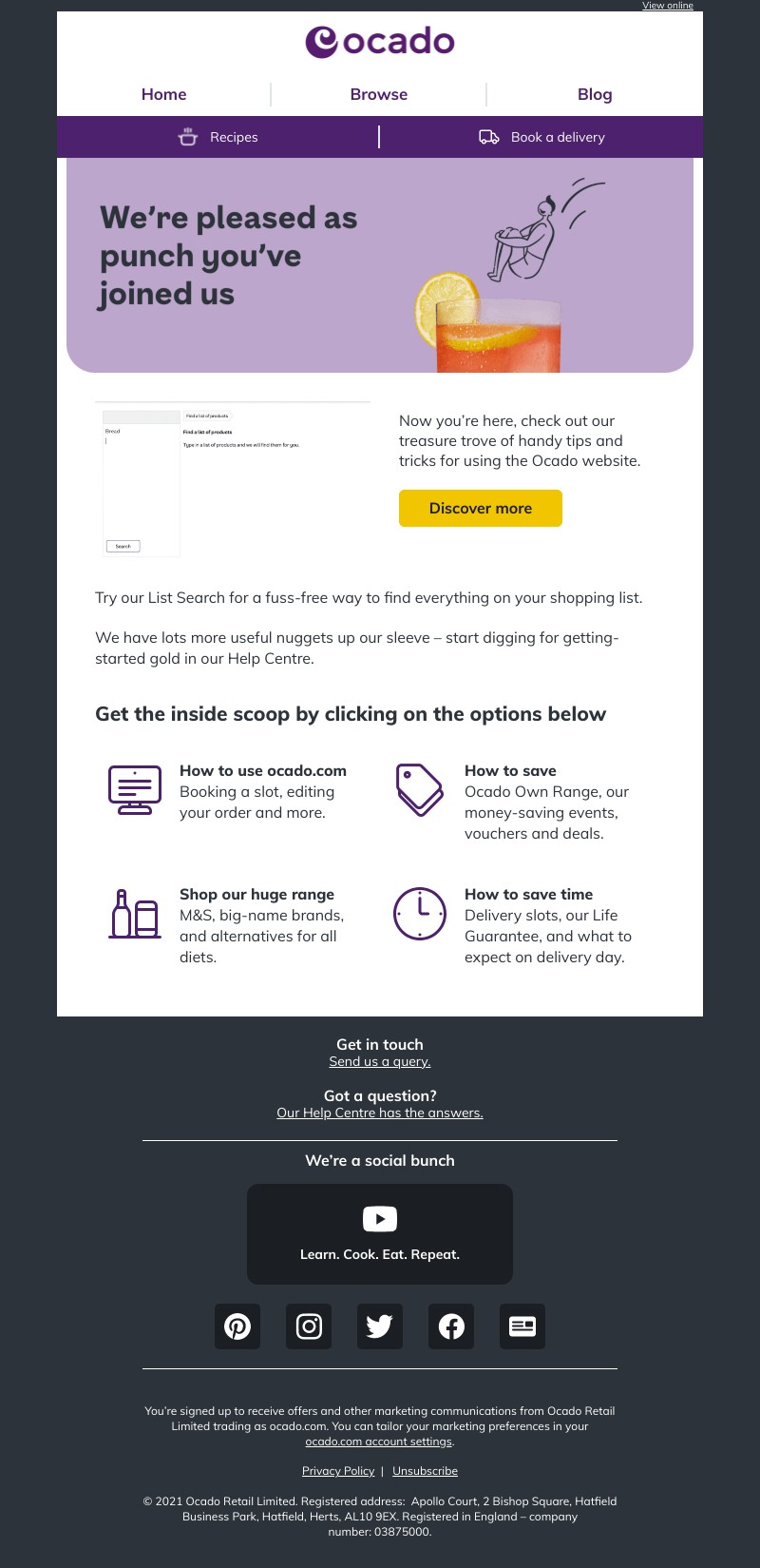  - Anything we can help with?