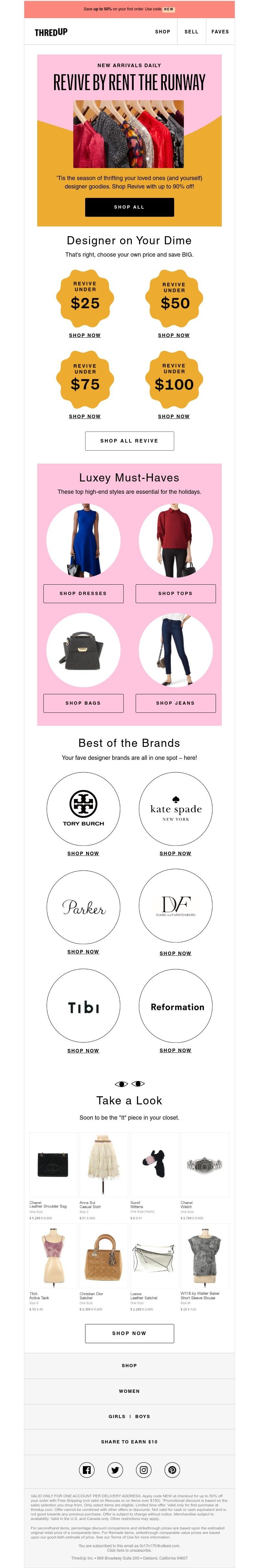 thredUP - High end for low, low, low 😎🛍️