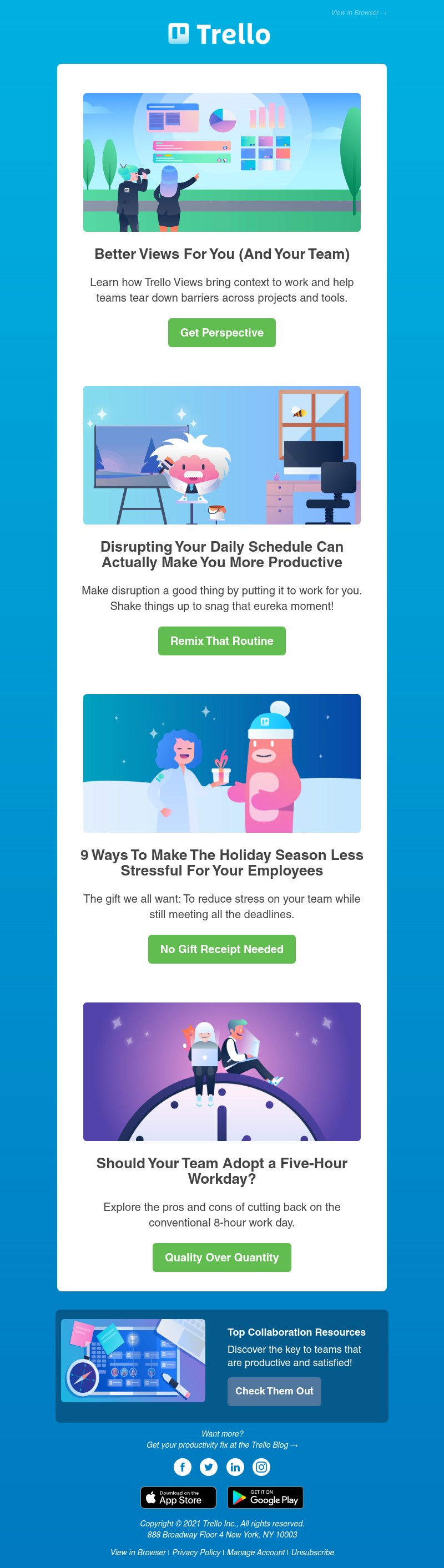 Trello - Is the 5-hour workday here?