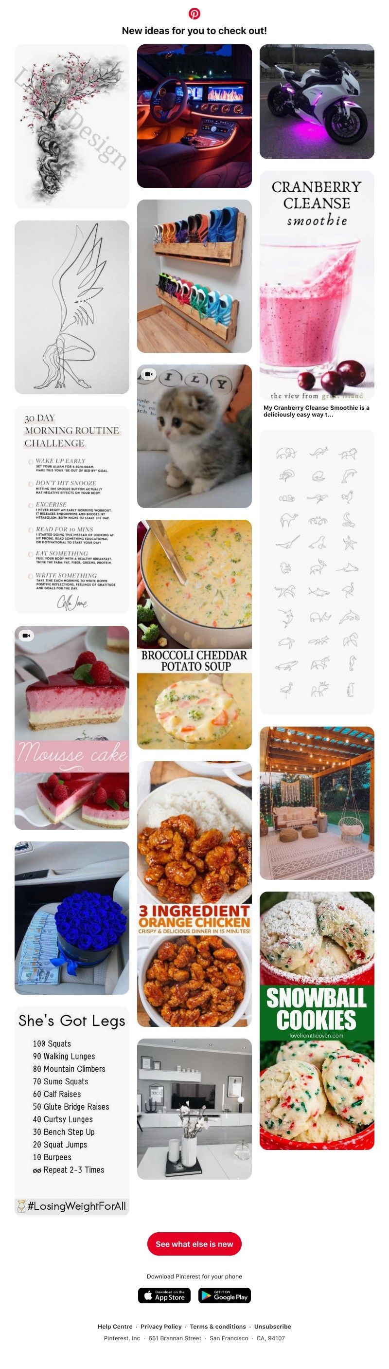 Pinterest - Hi UI Feed! New ideas are ready for you