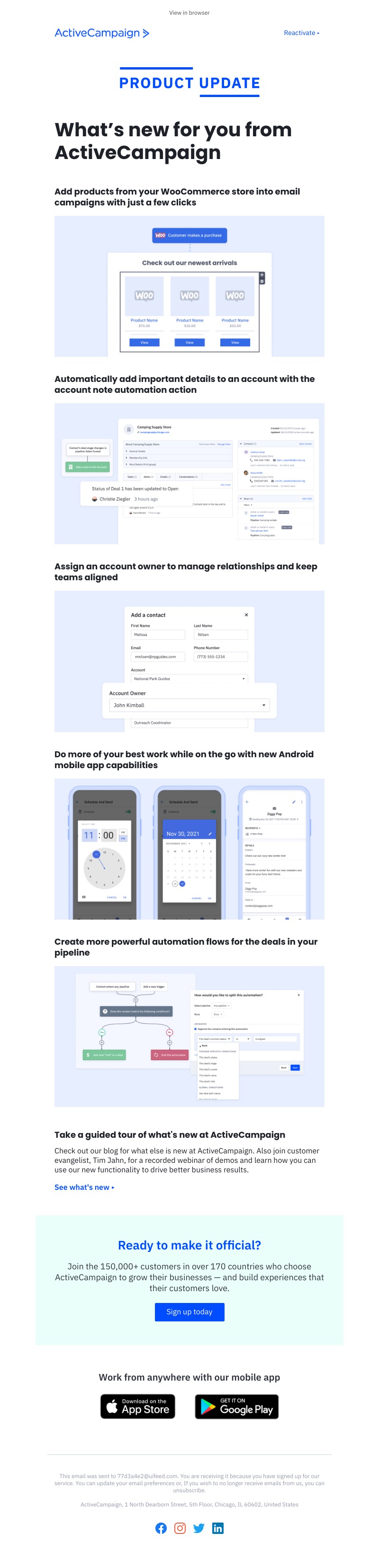  - Still deciding? WooCommerce product blocks, account owner assignment, Android app updates, and more