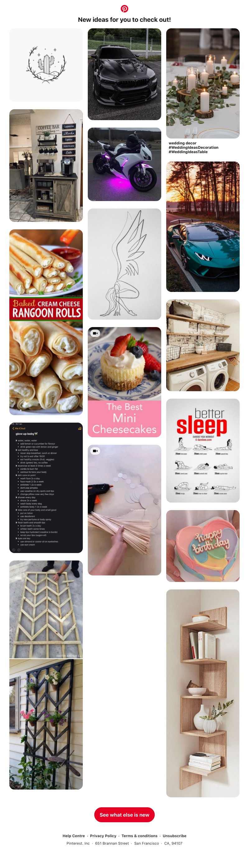 Pinterest - New ideas are ready for you