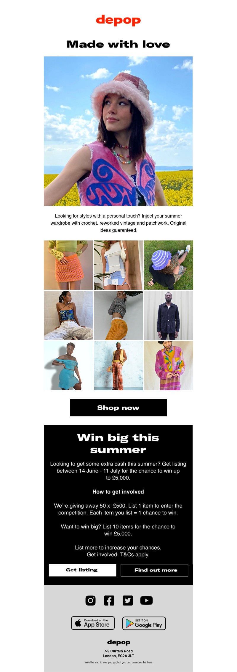 Depop - Stand out from the crowd.